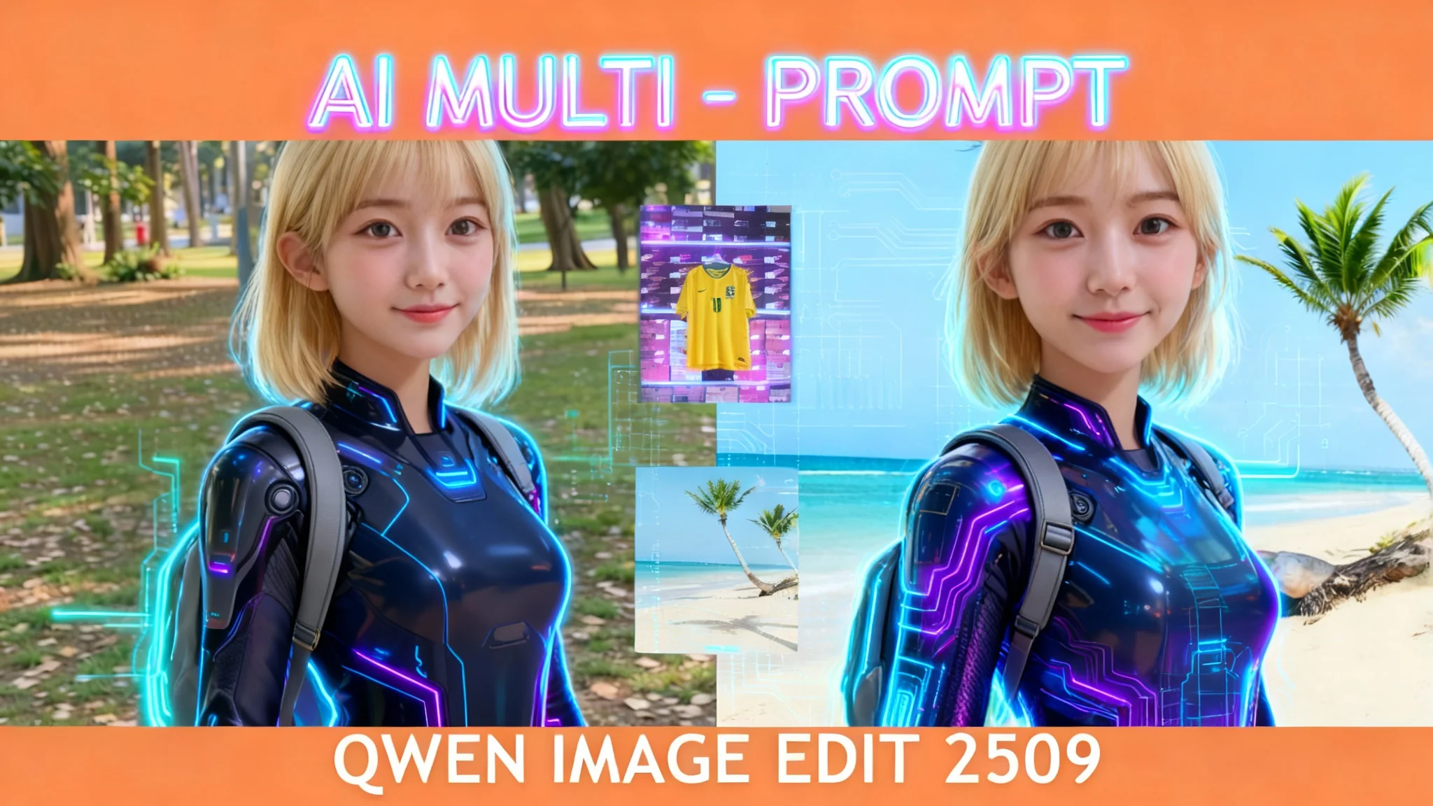 Qwen Image Edit in ComfyUI: Multi-Image Prompting
